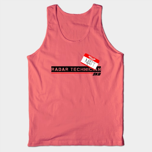 Matt, Radar Technician Tank Top by sfcubed